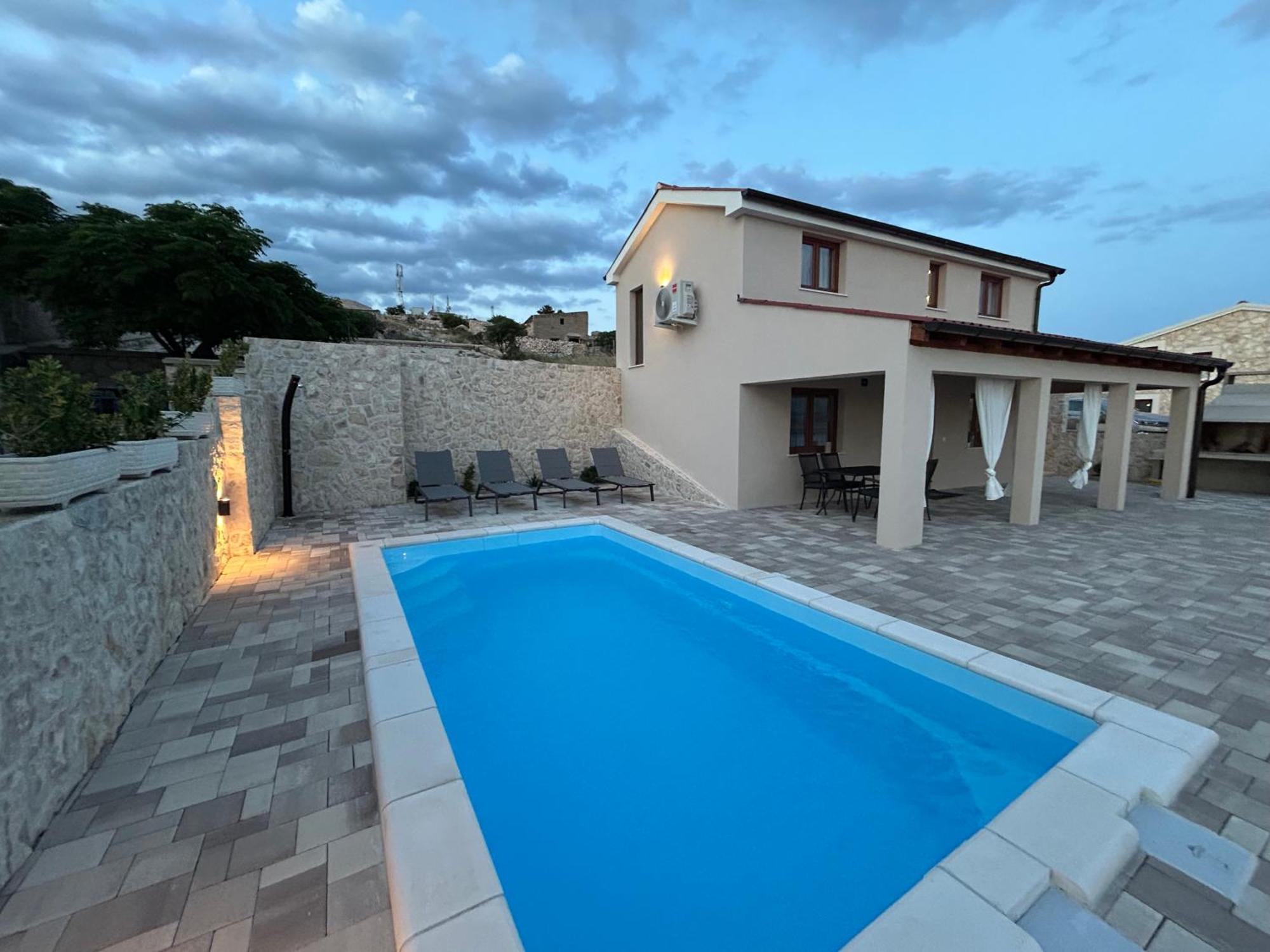 Villa Kamia With Private Heated Pool And Electric Vehicle Adapter Zubovici Luaran gambar